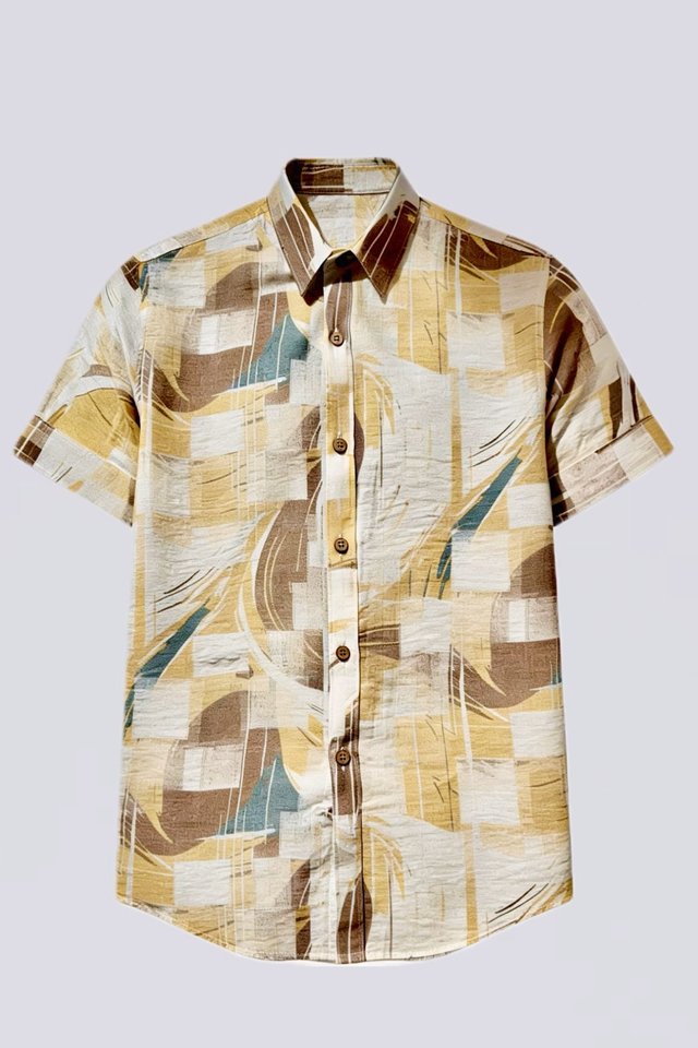 FS N68 Yellow Floral