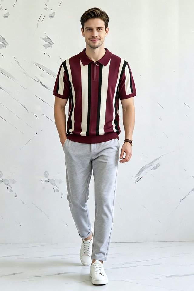 TS Polo 6017 Maroon