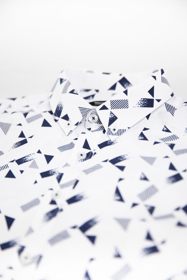 Geometric Prints Half Sleeve Shirt 