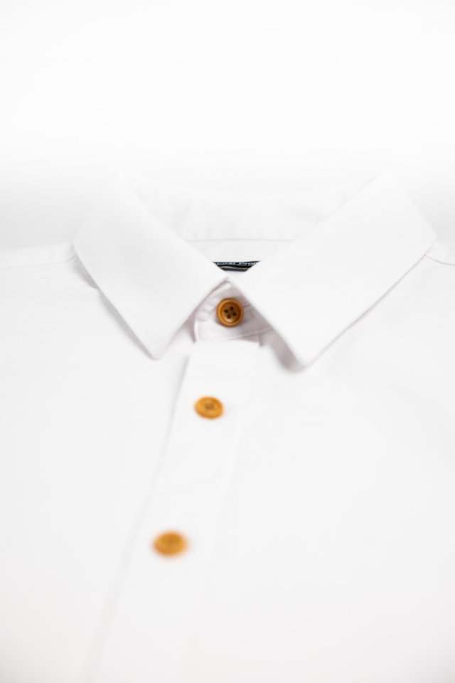 Oxford White Half Sleeve Shirt 